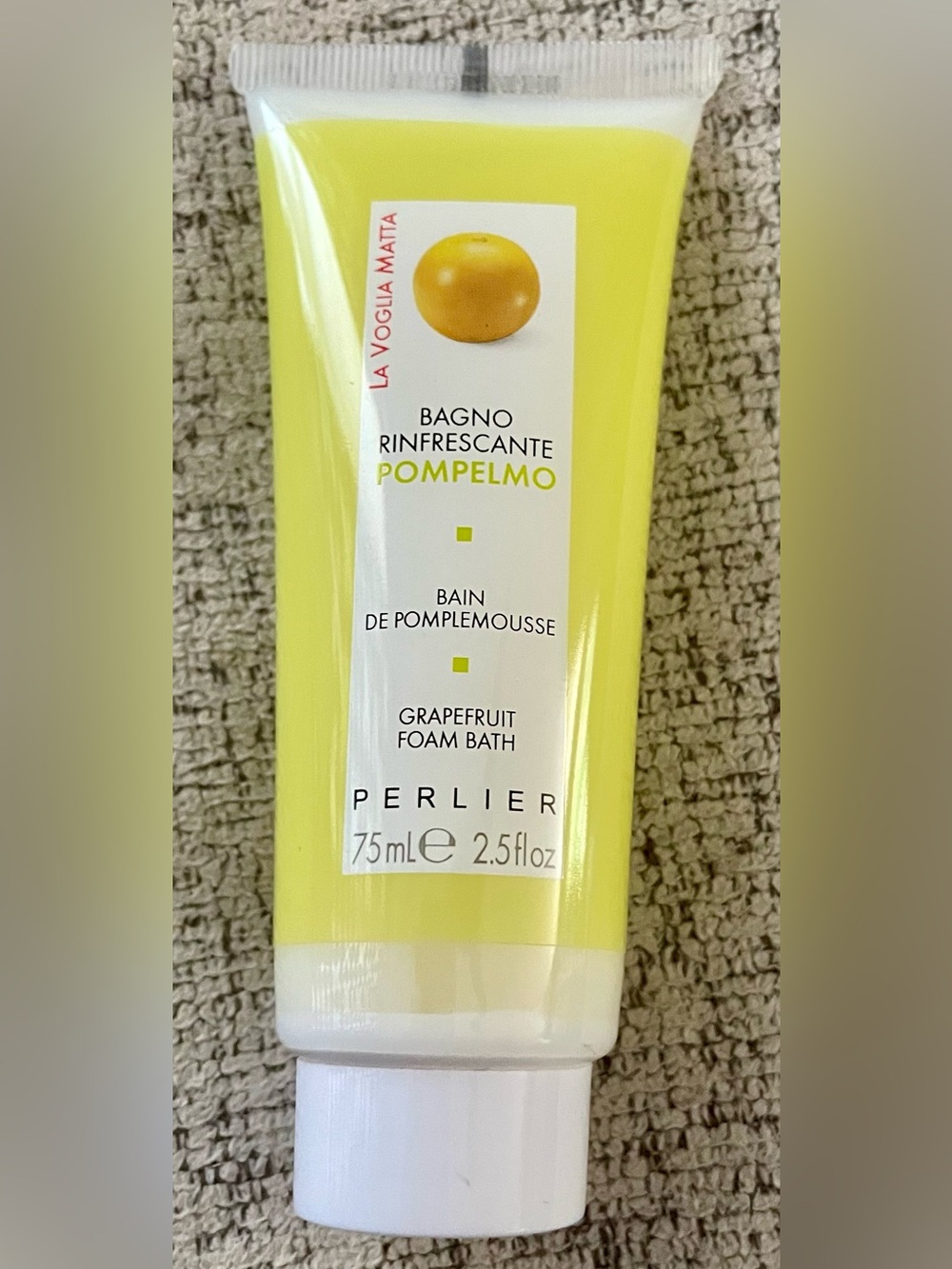 Perlier La Voglia Matta Grapefruit Foam Bath 2.5oz